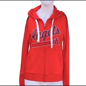 Womens ANGELS Zip Up  HOODIE Size M